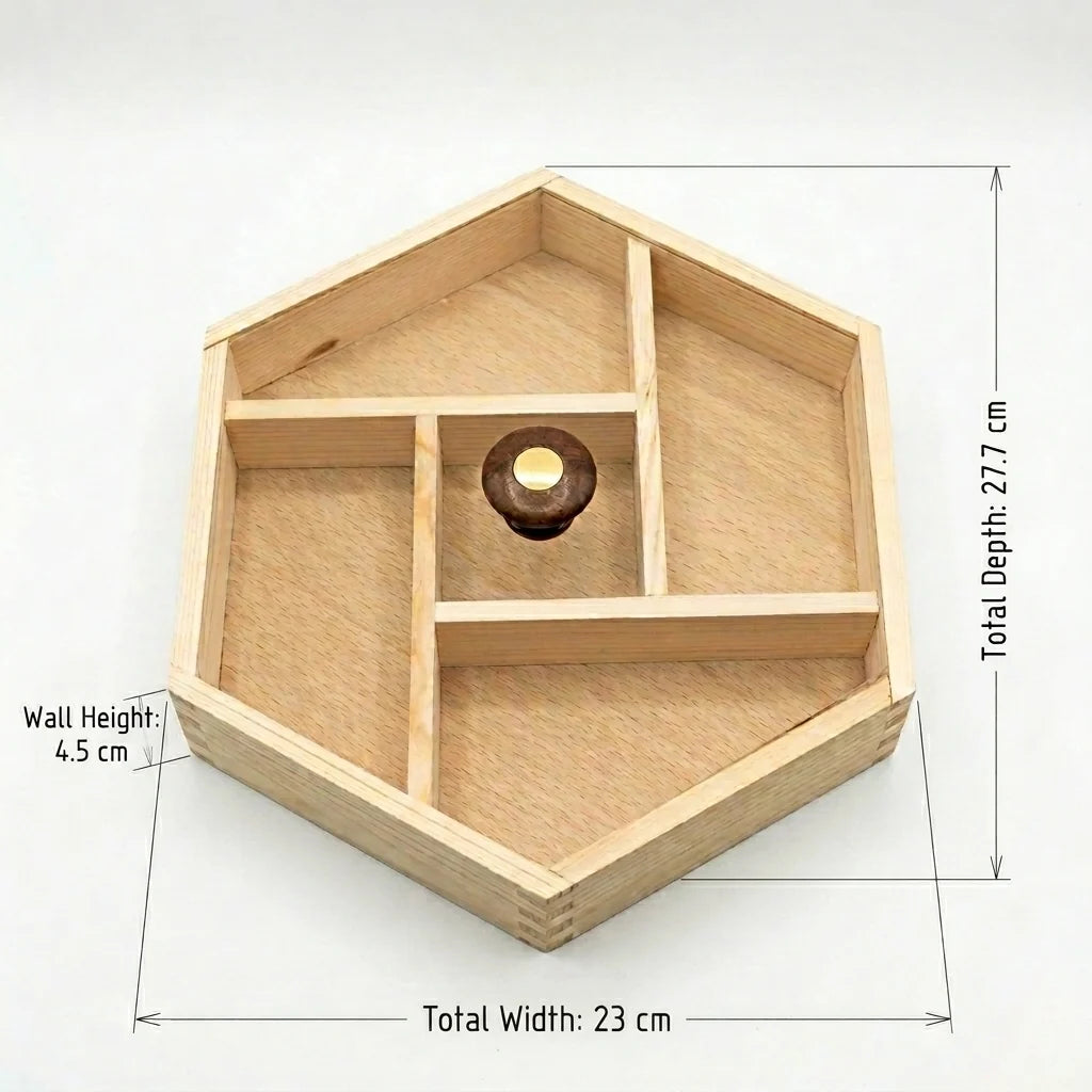 PREMIUM WOODEN DRY FRUIT TRAYS