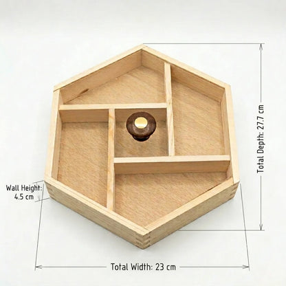 PREMIUM WOODEN DRY FRUIT TRAYS
