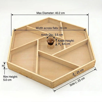 PREMIUM WOODEN DRY FRUIT TRAYS