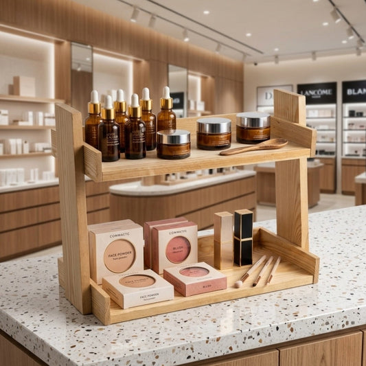 Wood Cosmetic stand Stand D-18